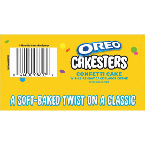 Oreo Cakesters Confetti Soft Snack Cakes Snack Packs - 10.1oz/5ct