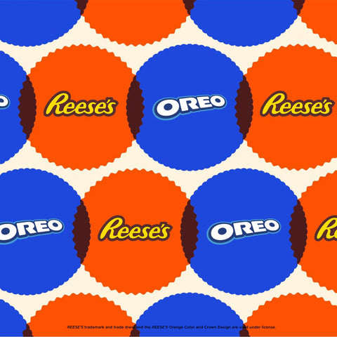 Oreo Reese's Peanut Buttery Creme Chocolate Sandwich Cookies - 12.35oz