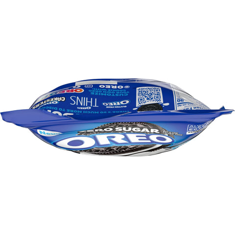 Oreo Zero Sugar Chocolate Sandwich Cookies - 8oz