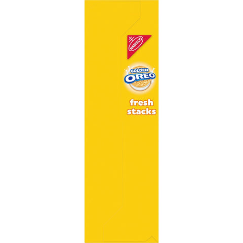 Oreo Fresh Stacks Golden Sandwich Cookies Travel Snacks - 8.05oz