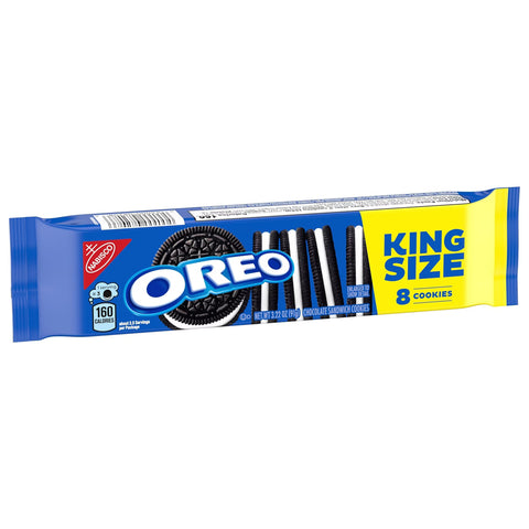 Oreo King Size Chocolate Sandwich Cookies - 3.22oz