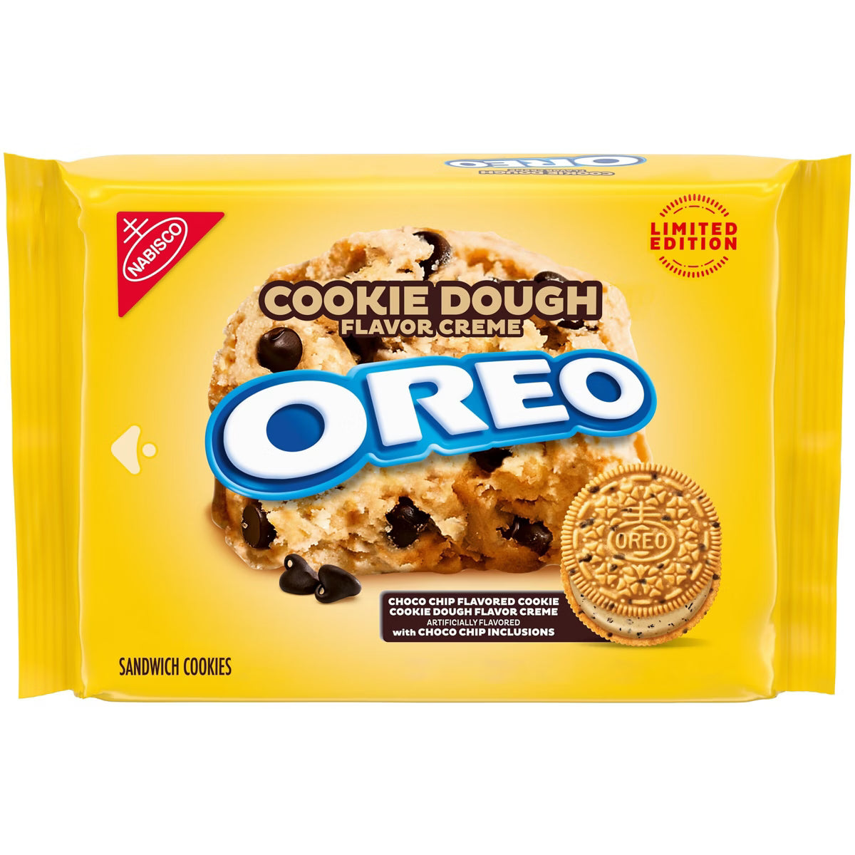 Oreo Chocolate Chip Cookie Dough Cookies - 10.68oz