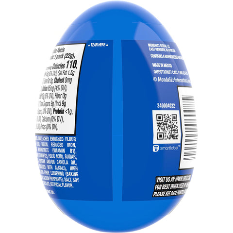 Oreo Chocolate Sandwich Cookies Easter Filled Egg - 0.78oz