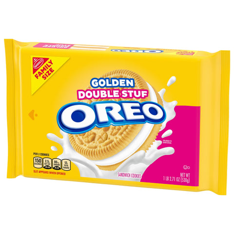 Oreo Golden Double Stuf Cookies