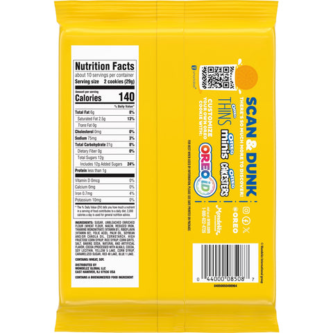 Oreo Chocolate Chip Cookie Dough Cookies - 10.68oz
