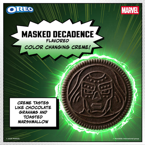 Marvel Oreo Stuf of Doom Chocolate Sandwich Cookies - Special Edition - 10.68oz