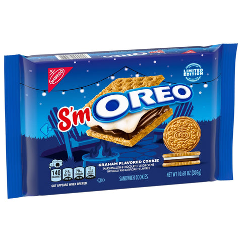 Oreo Graham Flavored Sm'Oreo Cookies - 10.68oz