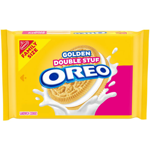 Oreo Golden Double Stuf Cookies