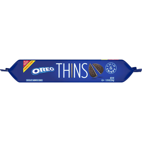 Oreo Thins Chocolate Sandwich Cookies Family Size - 11.78oz