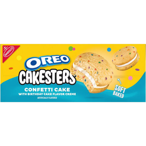Oreo Cakesters Confetti Soft Snack Cakes Snack Packs - 10.1oz/5ct