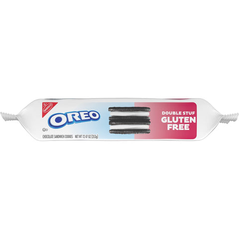 Oreo Double Stuf Gluten Free Chocolate Sandwich Cookies - 12.47oz