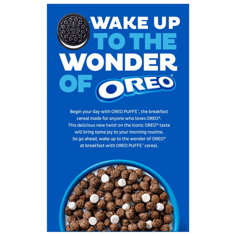Post Oreo Puffs Cereal - 16.5oz
