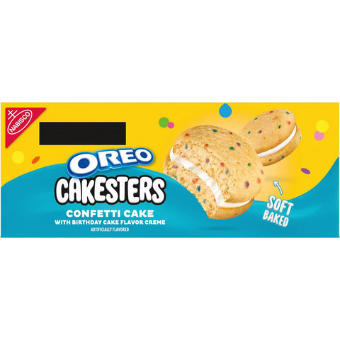 Oreo Cakesters Confetti Soft Snack Cakes Snack Packs - 10.1oz/5ct