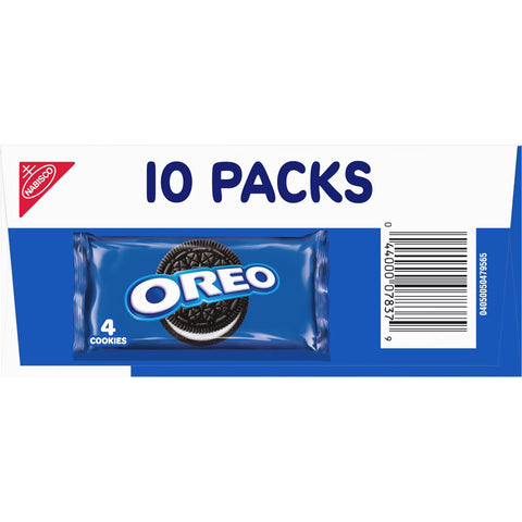 Oreo Chocolate Sandwich Cookies Snack Pack - 15.9oz/10ct