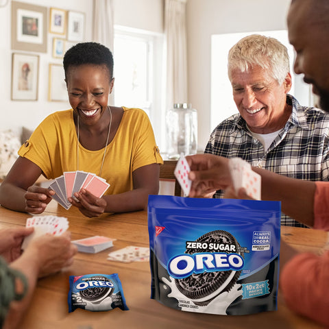 Oreo Zero Sugar Chocolate Sandwich Cookies - 8oz