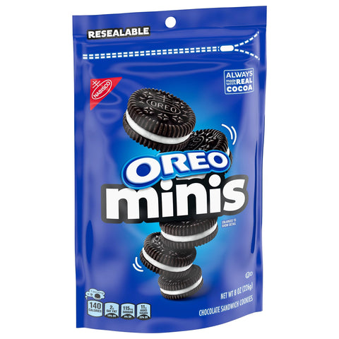 Oreo Minis Chocolate Sandwich Cookies - 8oz