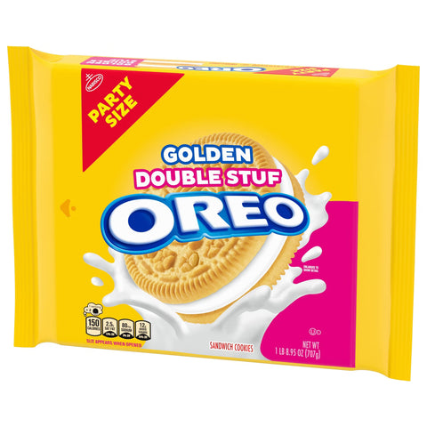 Oreo Golden Double Stuf Cookies