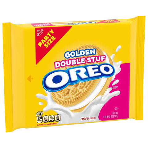 Oreo Golden Double Stuf Cookies