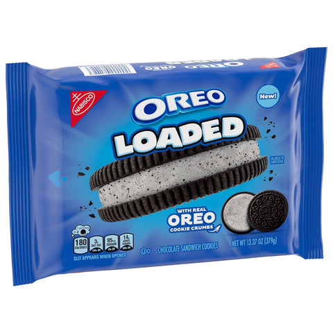 Oreo Loaded Chocolate Sandwich Cookies - 13.37oz