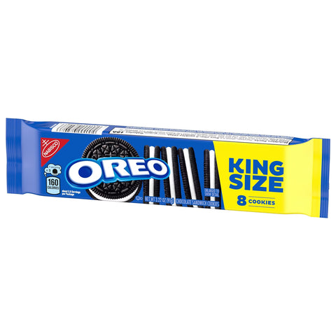 Oreo King Size Chocolate Sandwich Cookies - 3.22oz