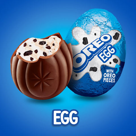 Oreo Creme Filled Chocolate Candy Easter Egg - 1.09oz