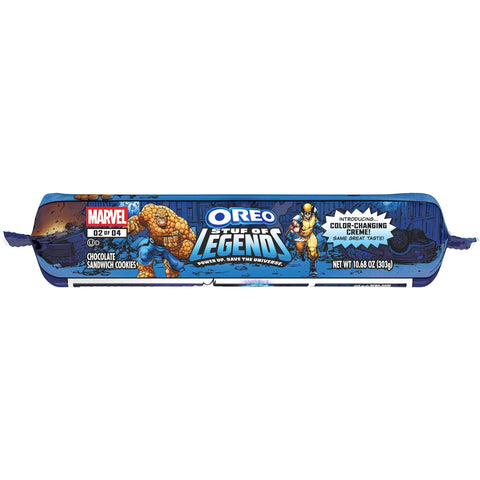 MARVEL OREO Stuf of Legends Chocolate Sandwich Cookies Special Edition - 10.68oz