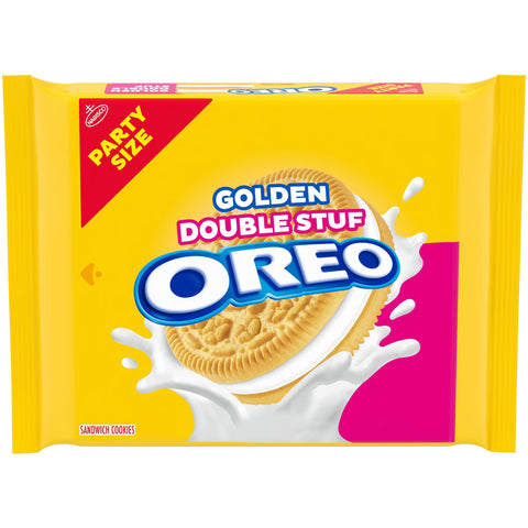 Oreo Golden Double Stuf Cookies